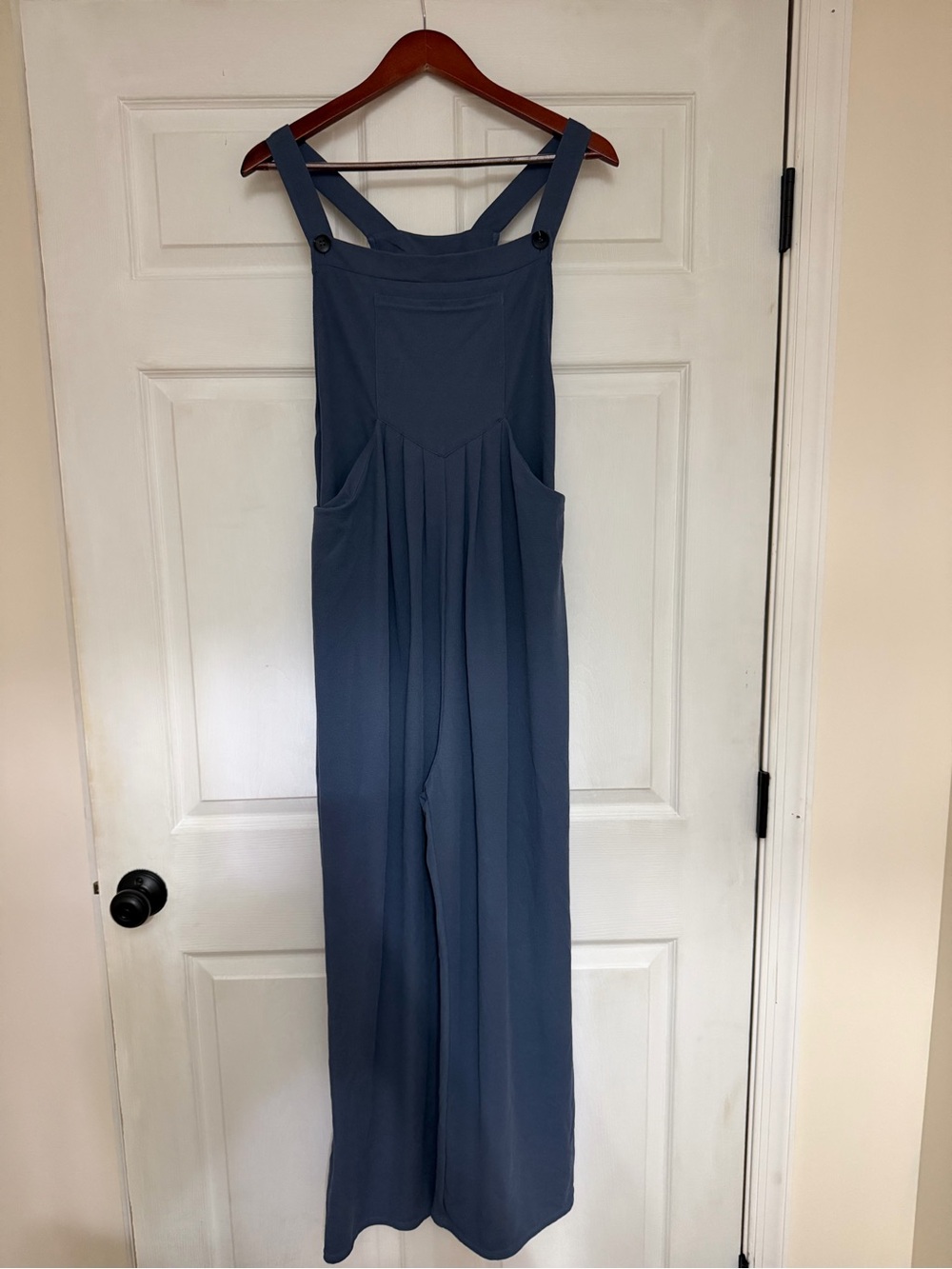 Halara Wide Leg Blue Jumpsuit Overalls